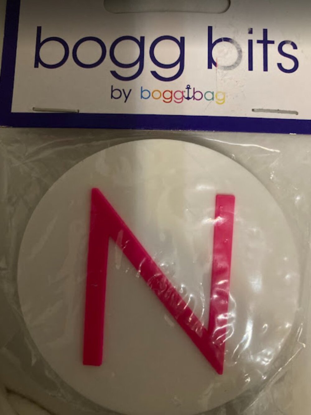 Bogg Bits Bag Tag N Initial